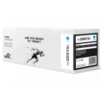 Toner para HP Color LJ Pro M255 W2211X TH-2211CYXN 100% novo CY