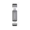 Leitor de cartões SD 3-em-1, USB-C + USB-A 2.0 + Micro-USB
