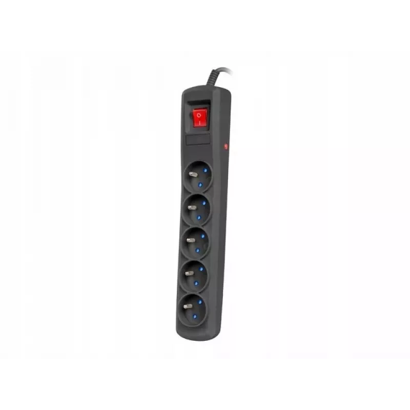 Proteção contra sobretensões NATEC NSP-1715 preto 5 tomadas AC 5 m