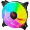 Ventoinha de caixa SAVIO Blast 120mm ARGB PWM - Preto