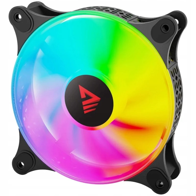Ventoinha de caixa SAVIO Blast 120mm ARGB PWM - Preto