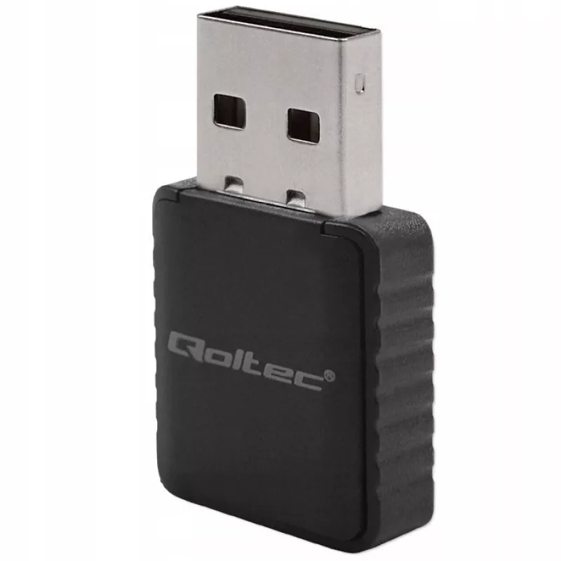 Adaptador USB sem fios QOLTEC 56988 Dual Band 1300Mbps USB 3.0