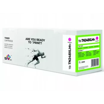 Toner para Brother TN248XLM TB-TN248XLMN 100% novo magenta
