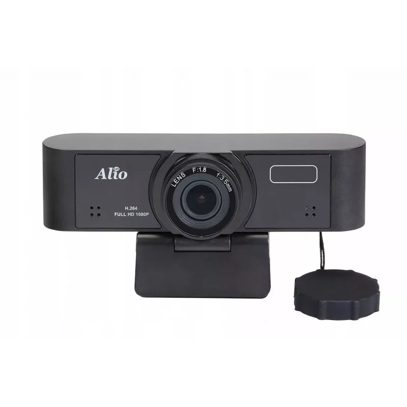 CÂMARA FHD84 USB | Full HD 1080p | 30fps | 2 microfones | Autofoco | Ângulo de visão de 84°