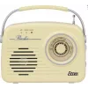 Rádio Eltra Radio Luiza Retro SP-11 MP3 USB SD baunilha