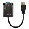 Adaptador HDMI-VGA com áudio AK-76 Savio SAVAK-76