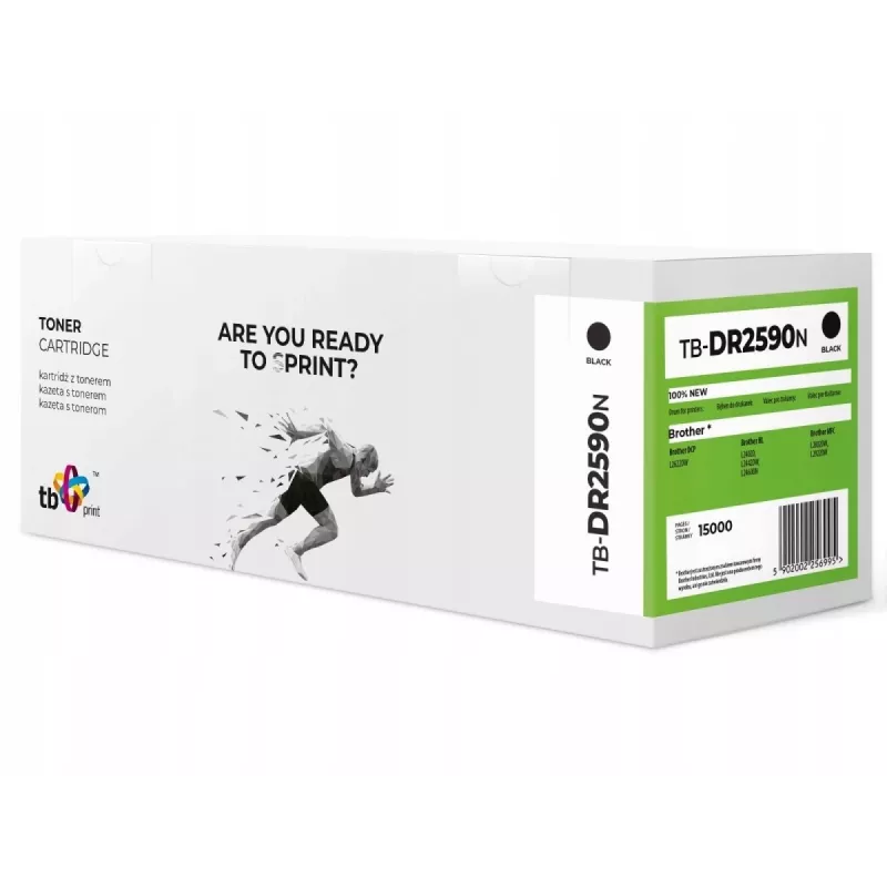 TB Print TB-DR2590N tambor para Brother DR2590, preto