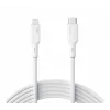 Cabo de silicone branco CB-SCL2 Lightning-USB-C USB Power Delivery USB-PD
