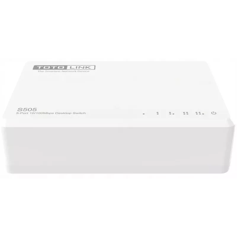Switch não gerido TOTOLINK S505-V5 5 portas Fast Ethernet 10/100 branco