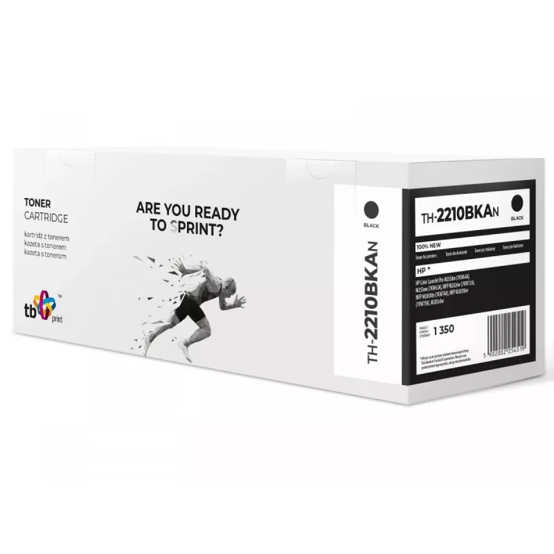 Toner para HP Color LJ Pro M255 W2210A TH-2210BKAN 100% novo preto