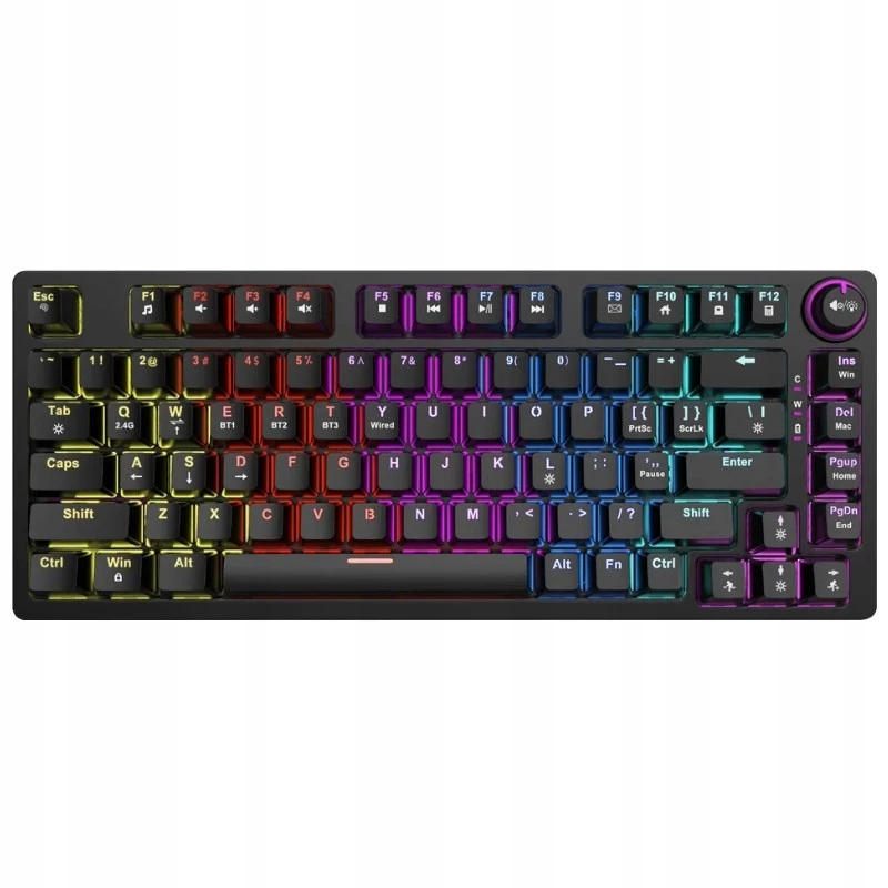 Teclado gaming Savio Phenix SAVGK-RED USB RF Wireless Bluetooth QWERTY