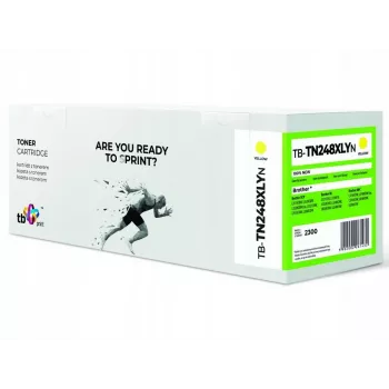 Toner para Brother TN248XLY TB-TN248XLYN 100% novo ciano