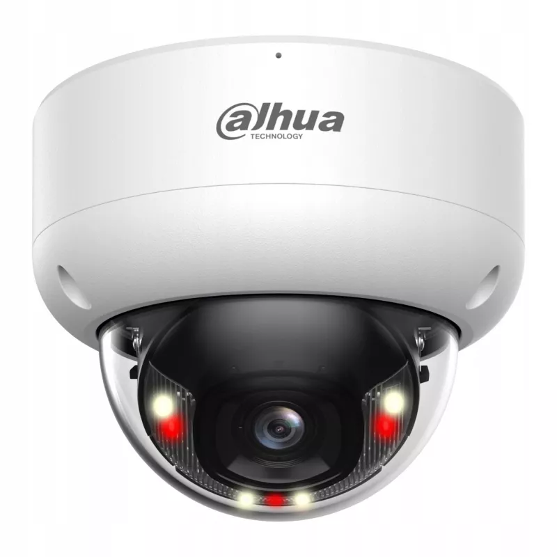 Câmara IP IPC-HDBW3649E-as-IL-0280B WizSense Smart Dual Light 6 Mpx Dahua
