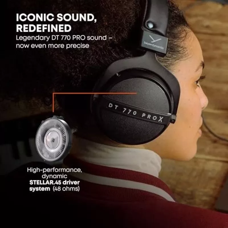 Auscultadores de estúdio Beyerdynamic DT 770 PRO X Over-Ear Closed-Back