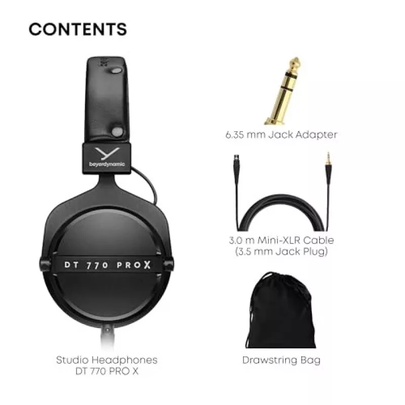Auscultadores de estúdio Beyerdynamic DT 770 PRO X Over-Ear Closed-Back