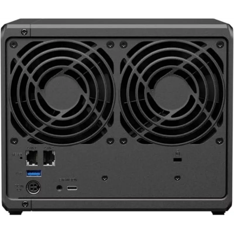 Synology DiskStation DS925+ NAS/Servidor de armazenamento Ryzen Embedded V1500B 4 GB DDR4 0 TB Preto