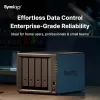 Synology DiskStation DS925+ NAS/Servidor de armazenamento Ryzen Embedded V1500B 4 GB DDR4 0 TB Preto