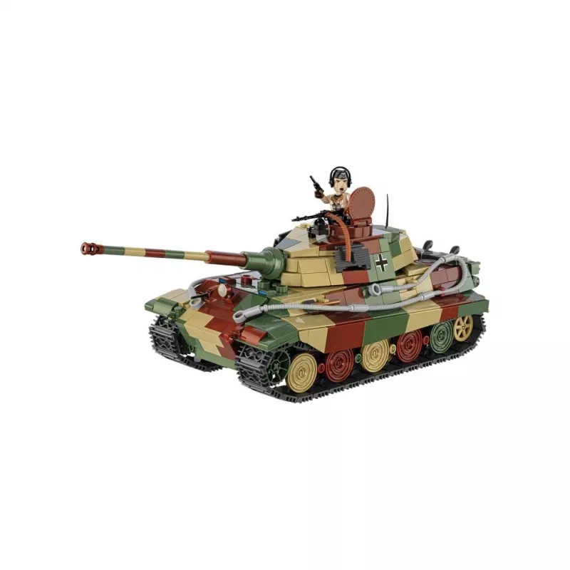 COBI 3114 Historical Collection conjunto de construção, carro blindado improvisado Kubus, Revolta de Varsóvia, 302 peças