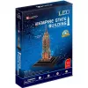 Empire State Building - puzzle 3D luminoso com 37 peças