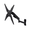 Suporte de TV com mola a gás MACLEAN MC-784 para televisores de 32–55 polegadas, inclinação e altura ajustáveis, carga máx. 21 kg, montagem na parede, preto