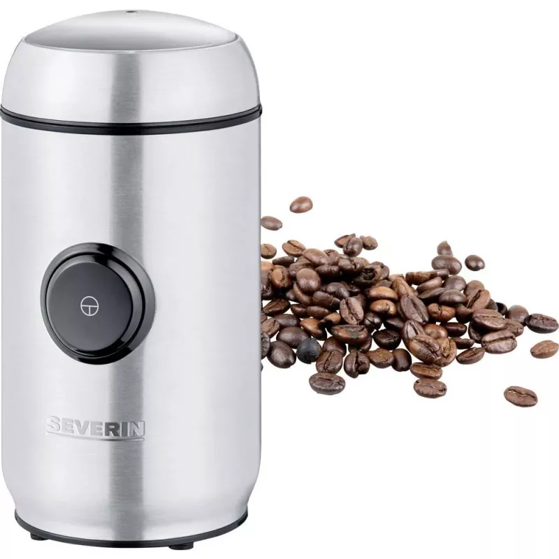 Moinho de lâminas SEVERIN KM 3879 — moinho de café de lâminas, 150 W, capacidade 50 g, lâminas em aço inoxidável, preto