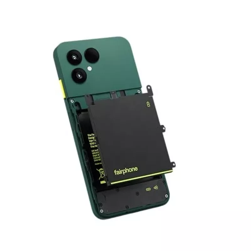 Fairphone The (Gen 6) 16 cm (6,31 polegadas) Dual SIM Android 15 5G USB Type-C 8 GB 256 GB 4415 mAh verde