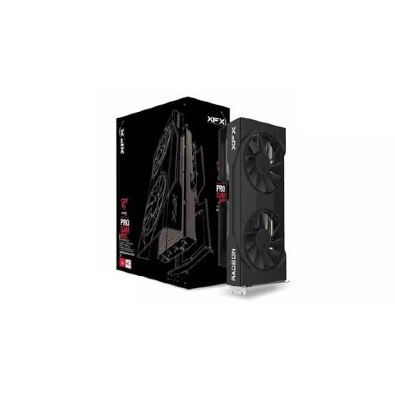 Placa gráfica XFX Radeon RX 9060 XT 16GB GDDR6, PCIe 5.0, 128-Bit, 2048 SP, 270×124×48 mm