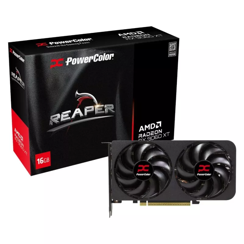 PowerColor Radeon RX 9060 XT 16GB Placa gráfica