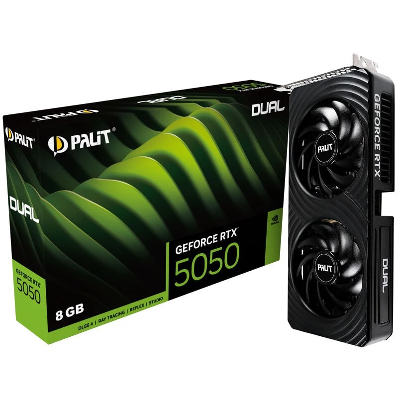 Palit GeForce RTX 5050 Dual 8GB GDDR6 Placa gráfica