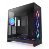 Caixa de PC NZXT H9 Flow RGB+ Midi-Tower preto