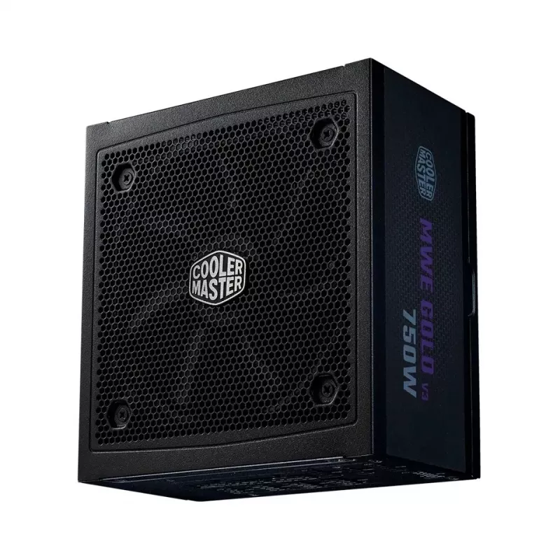 Fonte de alimentação Cooler Master MWE GOLD 750v3 ATX 3.1 750W 80 PLUS Gold não modular, 6x SATA, 4x 6+2 PCIe, 2x 4+4 EPS