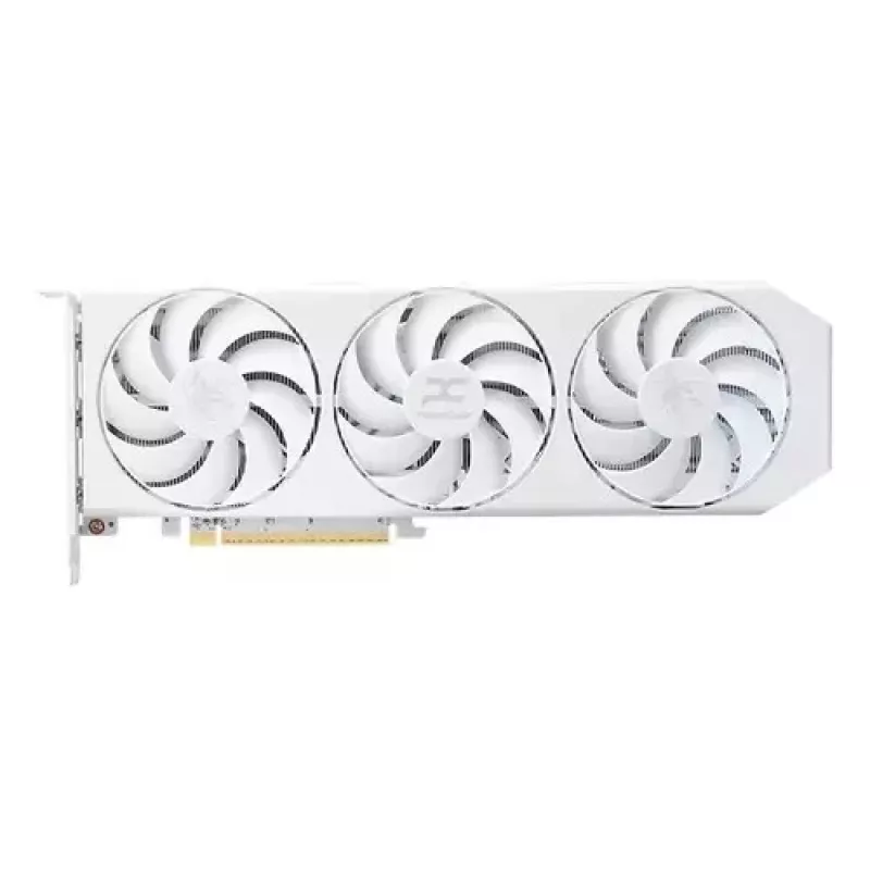 PowerColor Hellhound Radeon RX 9060 XT 16GB GDDR6 branco