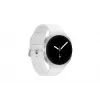 Samsung Galaxy Watch 8 3,3 cm (1,3 polegadas) AMOLED 40 mm digital 438 x 438 pixels ecrã tátil 4G prateado Wi-Fi GPS (satélite)