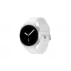 Samsung Galaxy Watch 8 3,3 cm (1,3 polegadas) AMOLED 40 mm digital 438 x 438 pixels ecrã tátil 4G prateado Wi-Fi GPS (satélite)