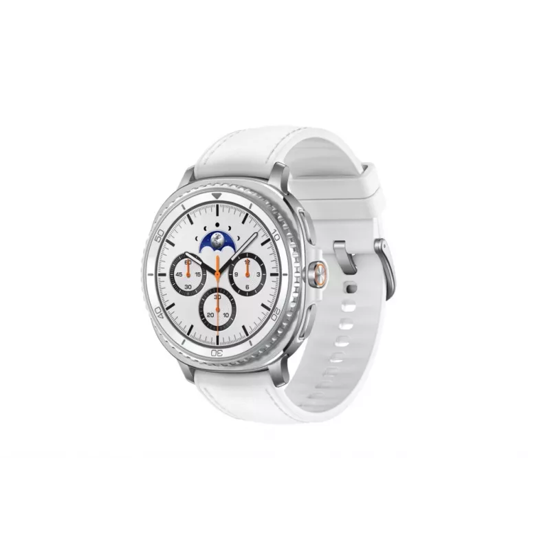 Smartwatch Samsung Galaxy Watch 8 Classic 46 mm prateado — 3,3 cm AMOLED, 4G, 64 GB, 445 mAh
