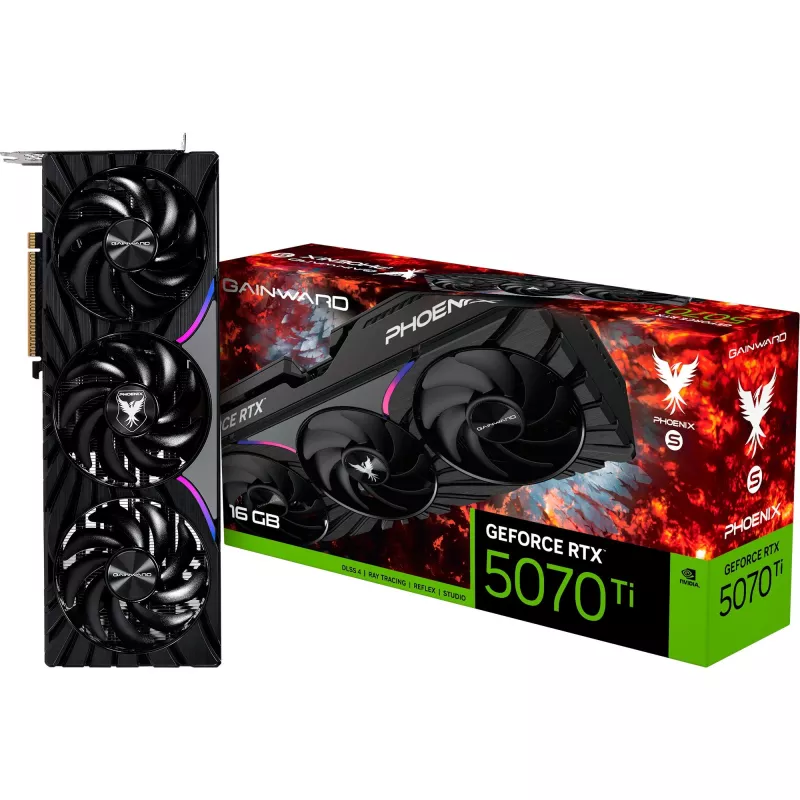 Gainward GeForce RTX 5070 Ti Phoenix-S 16GB GDDR7 Placa gráfica