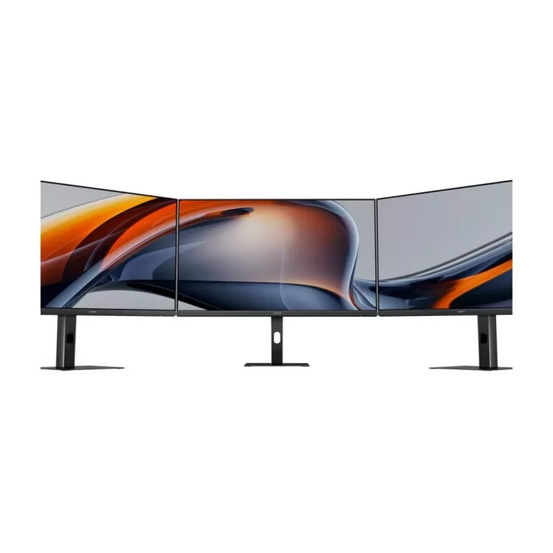 Xiaomi A27Ui monitor 4K de 27 polegadas (68,6 cm), IPS, 3840 x 2160, 60 Hz, 6 ms, 360 cd/m², HDR10, USB-C 90W, 2x HDMI, DisplayPort, 2x USB-A, VESA 75x75, preto