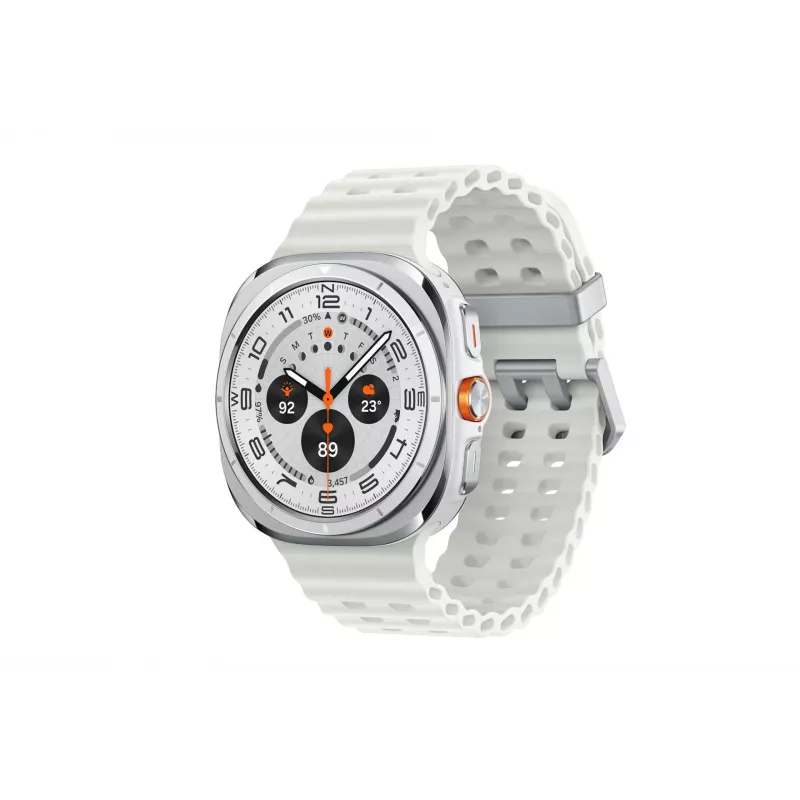Smartwatch Samsung Galaxy Watch Ultra 47 mm Titanium White — AMOLED 1,5 polegadas, 4G, 64 GB, 590 mAh