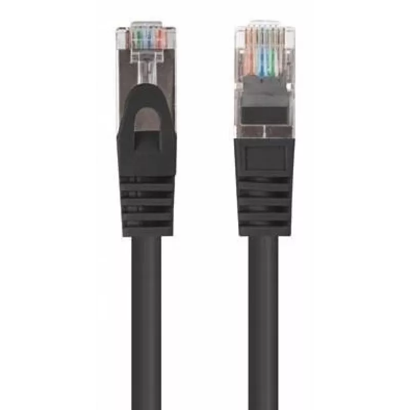Lanberg PCF6-20CC-0150-BK Cabo de ligação Cat.6 F/UTP, 1,5 m, preto, embalagem de 10