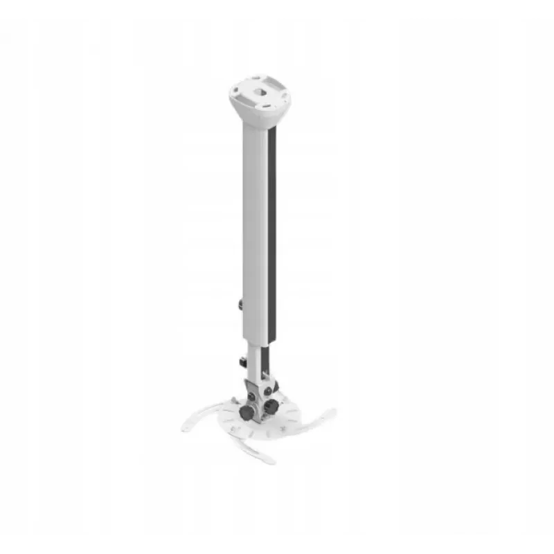 Suporte de teto para projetor Edbak PMV300W, máx. 30 kg, 1000-1700 mm, branco