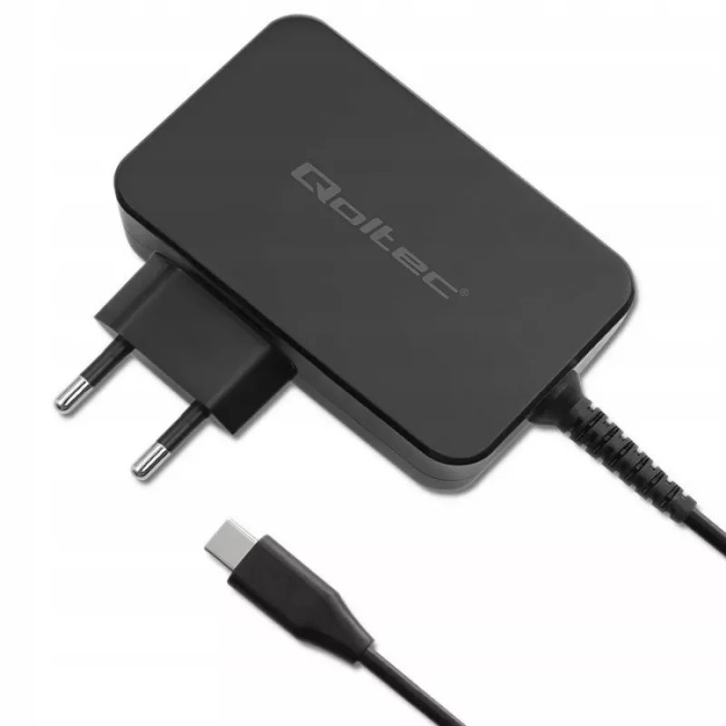 Fonte de alimentação GaN QOLTEC 52387 90W 1x USB‑C 5–20V