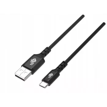 Cabo USB-C TB AKTBXKUCMISI15B 1,5 m, preto, dados/carregamento USB
