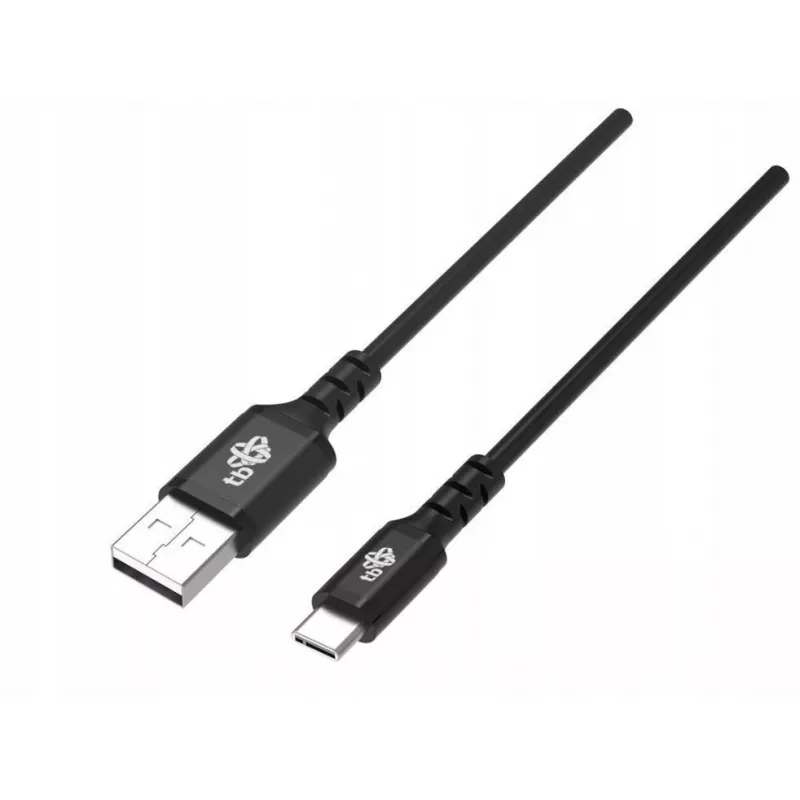 Cabo USB-C TB AKTBXKUCMISI15B 1,5 m, preto, dados/carregamento USB