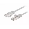 Cabo de rede CAT.6 FTP 1M Cinzento testado Fluke Lanberg pack de 10