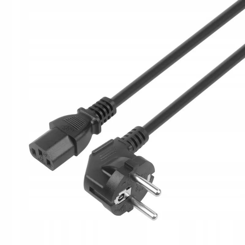 Cabo de alimentação 1,8 m IEC C13 VDE