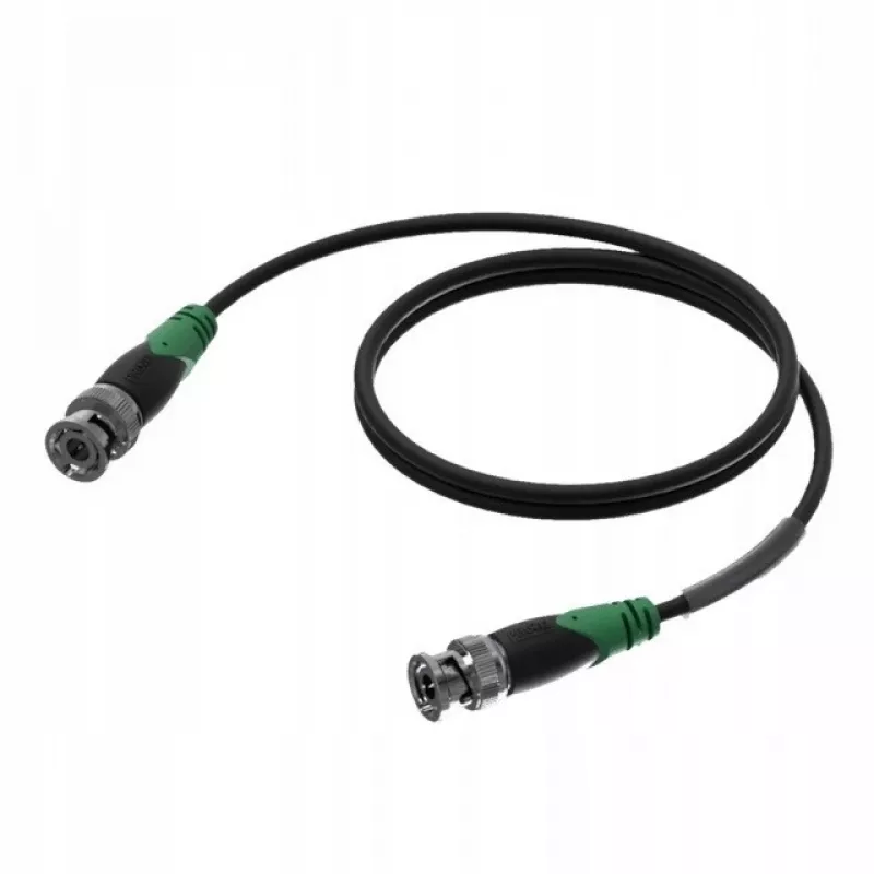 Cabo de rede Procab 1KPCL215 BNC MACHO BNC MACHO 50 OHM 1.5M preto