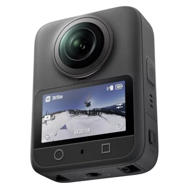 Actioncam DJI Osmo 360 Standard Combo — 8K Ultra HD, 120 MP CMOS, 240 fps, estabilização eletrónica, ecrã de 2