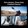 Actioncam DJI Osmo 360 Standard Combo — 8K Ultra HD, 120 MP CMOS, 240 fps, estabilização eletrónica, ecrã de 2