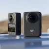 Actioncam DJI Osmo 360 Standard Combo — 8K Ultra HD, 120 MP CMOS, 240 fps, estabilização eletrónica, ecrã de 2