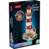 Puzzle 3D 72 peças lanternas versão noturna